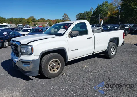 2017 GMC Sierra 1500 из США, поврежденный, VIN 1GTN1LEH2HZ125253